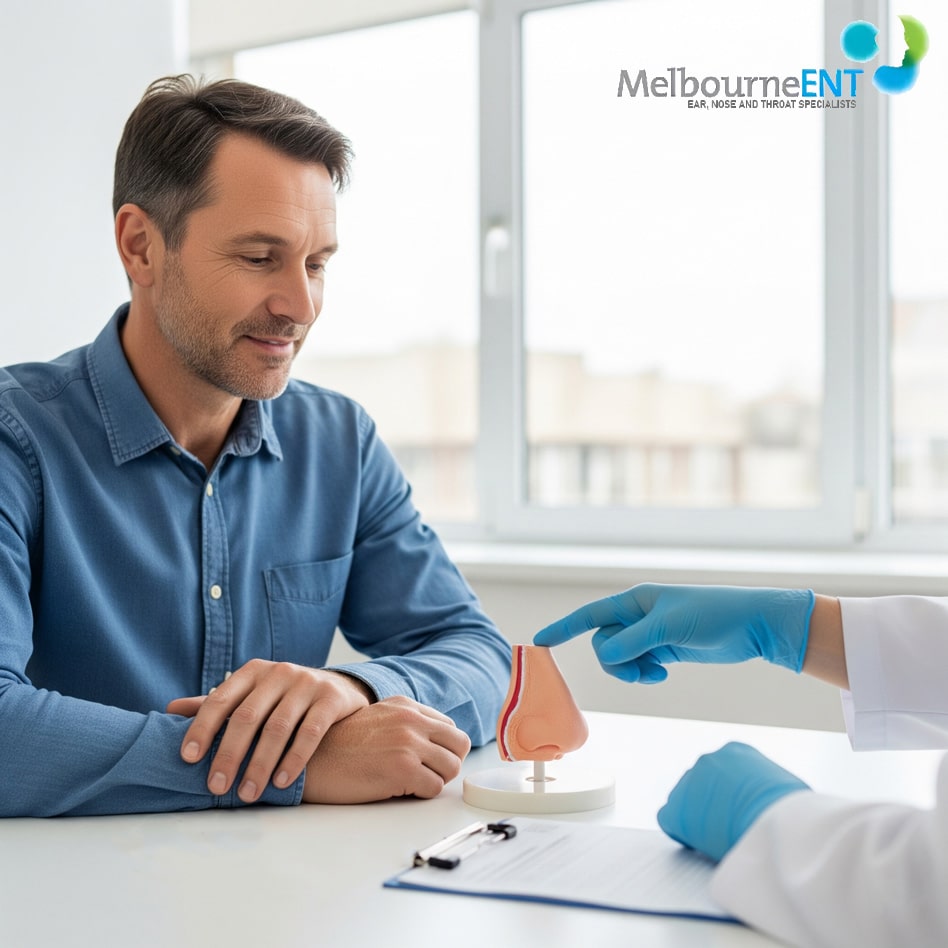 Your First Nose Surgery Consultation with Dr Kleid at Melbourne ENT Clinic Your First Nose Surgery Consultation with Dr Kleid at Melbourne ENT Clinic