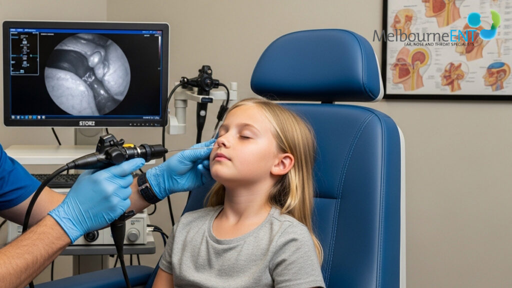 Fibre Optic Endoscopy for Children by Melbourne ENT Clinic