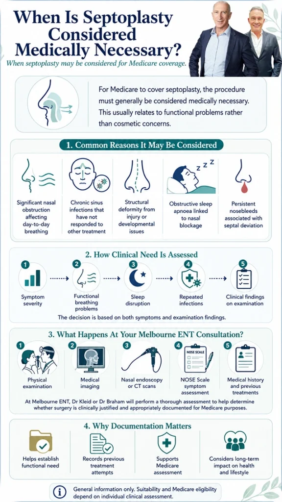 When is Septoplasty Considered Medically Necessary?