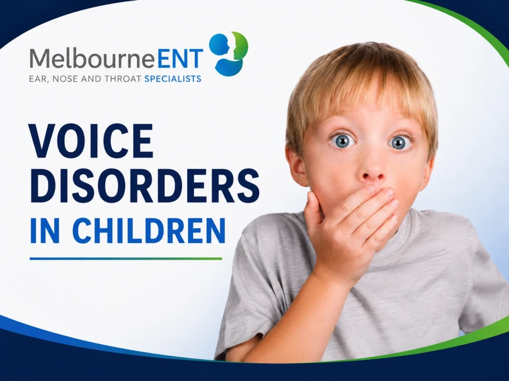 Voice Disorders in Children Cover Image by Dr Braham