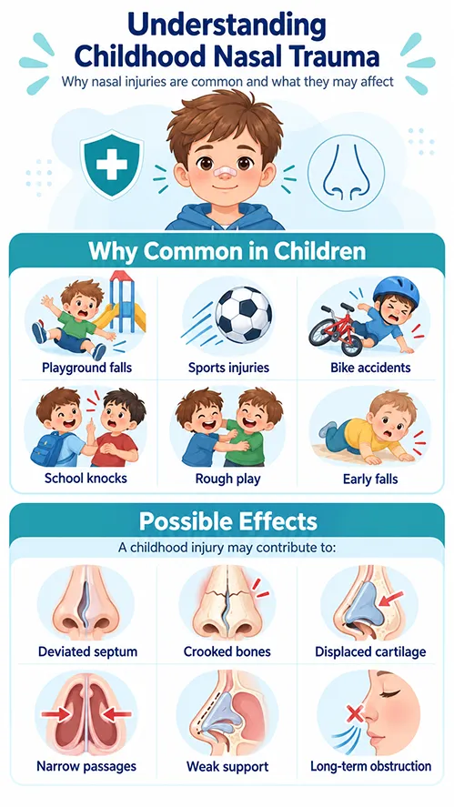 Understanding Past Nasal Trauma in Kids & Breathing Problems