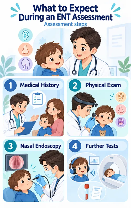 What to Expect During and ENT Assessment